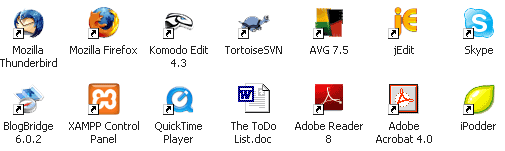 Newly Installed Programs