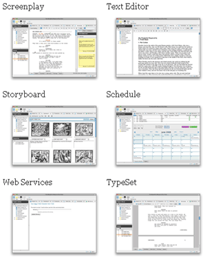 celtx Screen Shots